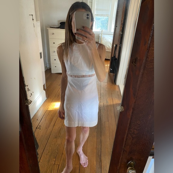 chinese dress ladies Staud Madison Linen Dress in Natural  Hampden Clothing